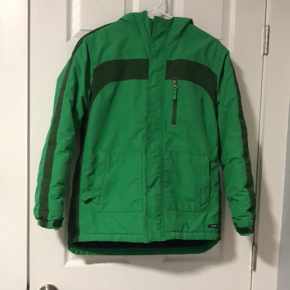 Lands End grow a long winter coat